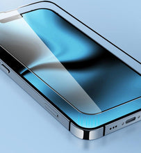 Load image into Gallery viewer, 4Pcs Full Cover Screen Protectors for IPhone 13 11 12 Pro Max Mini 13Pro 11Pro 14 PRO XS MAX X XR SE 6S 8 7 Plus Tempered Glass Ultra Clear Tempered Glass Case Friendly Easy to Install Screen Protector