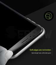 Load image into Gallery viewer, 9D Curved Full Cover Tempered Glass On For iPhone 7 8 Plus Soft Edge Screen Protective Glass For iPhone 7 8 6 6S Plus Film Case Tempered Glass Screen Guard