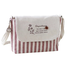 Load image into Gallery viewer, HAPPIEST Women's Shoulder Bags Cotton Striped Ladies Handbags Crossbody Small Phone Pouches Female Purse for Girls Women 2023