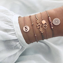 Load image into Gallery viewer, Modern Fashion New Luxury Different Style Elegant Elephant Tree Of Life Tassel Chain Bracelet Sets For Women Jewelry Trend Sets For Her