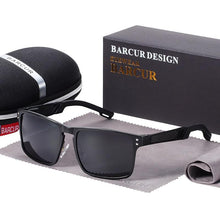 Load image into Gallery viewer, Hot Black Goggle Male Sunglasses Luxury Brand Men Glasses In Business High Quality Luxury Modern Style With UV400 Protection