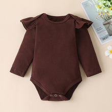 Load image into Gallery viewer, 2 Pcs Newborn Baby Girls Clothes Set Romper Tops Suspender Skirt Dress Thanksgiving Winter Outfits