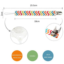 Load image into Gallery viewer, 4PCS/SET Infant Pacifier Clips Holder Clip Nursing Teether Clip Nipple Holder Baby Pacifier Clip Soother Holder for Pacifier for Kids and Baby