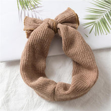 Load image into Gallery viewer, Luxury Modern Designer Baby Headband Girl Knitted Hair Accessories Toddler Knotted Turban Newborn Hair Bows Headwrap