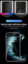 Load image into Gallery viewer, 3pcs Full Cover Protective Glass On For Iphone 11 12 13 Pro Max Tempered Glass Film Iphone X Xr Xs Screen Protector Curved Edge Anti Scratch Bubble Free Smooth Tempered Glass Screen Protector