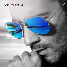Load image into Gallery viewer, VEITHDIA Sunglasses Unisex Classic Driving Men Women Sports Polarized UV400 Mirror Lens Fashion Sun Glasses Eyewear For Male