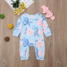 Load image into Gallery viewer, New Fashion Newborn Romper Floral Jumpsuit Baby Playsuit Girl Outfit Clothes Set For Girls