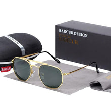 Load image into Gallery viewer, Luxury Famous Original Square Sunglasses for Men and Woman Polarized Hexagon Sunglasses Oculos De Sol gafas lunette de soleil femme WIth UV400 Protection