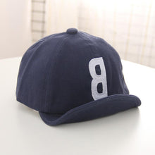 Load image into Gallery viewer, Cotton Baby Adjustable Letter Baseball Caps For Boys & Girl Hats Children Snapback Hip-Hop Sun Hat In Modern Style