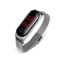 Load image into Gallery viewer, STEVVEX Men's Business Electronic Watch Simple Luxury Steel Belt Folding Buckle Sports Digital Watch For Men and woman