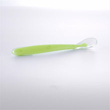 Load image into Gallery viewer, New Candy Color Baby Soft Silicone Spoons Feeding Dishes Tableware Flatware Children Food Feeding Tools