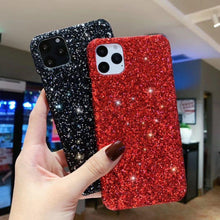 Load image into Gallery viewer, Luxurious Glitter Case For iPhone 11 Pro XS Max Case Cover For iPhone 6 7 8 Plus 11Pro Max 13 Pro Max Ultra Thin Sparkle Diamond Full Body Protective Edges Precise Fit Dustproof Anti Fingerprint Scratch-Resistant Phone Cover
