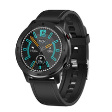 Load image into Gallery viewer, Modern Full Round Touch Display Smart Watch for Men In Business Luxury Style With IP68 Waterproof Protection and Heart Rate Blood Pressure Monitor 5 Days Standby Smartwatch