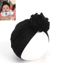 Load image into Gallery viewer, Modern Baby Headband Girl Headbands Cotton Knot Bow Turban Headband Stretchy Baby Bow For Girls