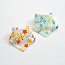 Load image into Gallery viewer, 2 Pcs Baby Bibs Bandana Cotton Double Layers Drool Bib For Boys And Girls Triangle Bibs Infant Towel