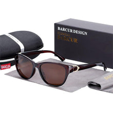 Load image into Gallery viewer, NEW TR90 Ladies and Woman Gradient Cat Eye Sunglasses Polarized Glasses In Modern Luxury Style and With UV Protection