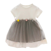 Load image into Gallery viewer, Fashion Modern New Spring Toddler Kids Baby Girls Patchwork Tulle Casual Princess Dress For Girls