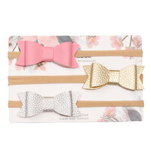 Load image into Gallery viewer, Baby Girls Headband Infant Elastic Headwear Kids Hair Accessories Bow Set For Baby Girls