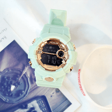 Load image into Gallery viewer, Electroic Shock Digital Watch Unisex Sports Waterproof Watch With LED Colorful Mode Wristwatch For Men and woman