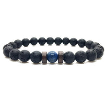Load image into Gallery viewer, Lava Stone Men Wrist Bracelet Natural Moonstone Bead Tibetan Chakra Diffuser Bracelets For Men Jewelry Cool Gifts