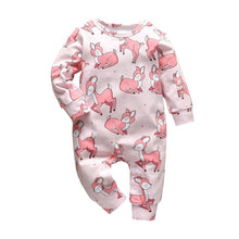 Load image into Gallery viewer, Modern Printed Baby Boys and Girls Romper Cotton Long Sleeve Jumpsuit for Infant Clothing Newborn Baby Kids