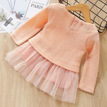 Load image into Gallery viewer, Toddler Cute Dress With Fluffy Ball Unique Design Perfect Gift For Baby Girls
