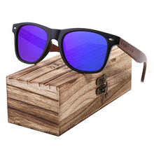 Load image into Gallery viewer, Wood Elegant Modern Classic Universal Men and Woman Sunglasses With Polarized Glasses and UV400 Protection
