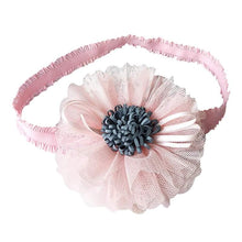 Load image into Gallery viewer, ILuxury Handmade Infant Child Hair Band Three-dimensional Alloy Rhinestone Crown Headdress Elastic Headband Turban For Baby Girls