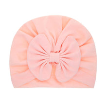 Load image into Gallery viewer, Children Baby Hat Kids Bow Cap Newborn Girls Photography Props Turban Infant Props For Baby Girls