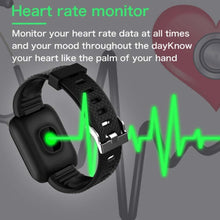 Load image into Gallery viewer, Stevvex D13 Smart Watches 116 Plus With Heart Rate Watch Smart Wristband Sports Watches With Waterproof Protection For Android Sistems
