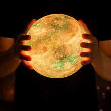Load image into Gallery viewer, STEVVEX New3D Print Star Moon Colorful Lamp With Change Touch Option Home Decor Creative Gift Usb Led Night Light Galaxy Lamp Birthday Gift Lamp