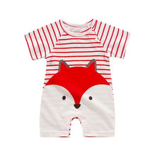 Load image into Gallery viewer, Infant Jumpsuit Summer Romper Cartoon Animal Print Girl and Boy Cotton Suit Newborn Romper Design