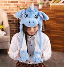 Load image into Gallery viewer, Modern Elegant Winter Interesting Girls Animals Ear Moving Jumping Hats Children and Adults Women Warm Rabbit Winter Caps In Modern Design