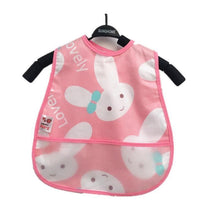 Load image into Gallery viewer, Modern Interesting Cartoon Adjustable Baby Bibs Waterproof Lunch Feeding Bibs Baby Cartoon Feeding Cloth Children Bib For Kids