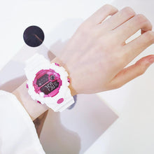 Load image into Gallery viewer, Electroic Shock Digital Watch Unisex Sports Waterproof Watch With LED Colorful Mode Wristwatch For Men and woman