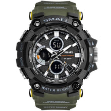 Load image into Gallery viewer, Men's Sports Watches Top Brand Luxury Military Quartz Watch Men Waterproof 50M Shock Digital Whats Relogio Masculino