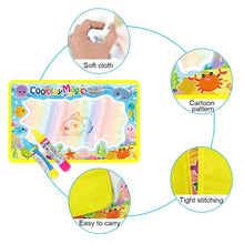 Load image into Gallery viewer, Magic Water Painting Drawing Mat & 2 Pens Doodle Board Coloring Books for Kids Children Educational Toys