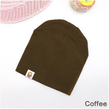 Load image into Gallery viewer, Baby Street Dance Hip Hop Hat Cotton Toddler Hat for Boys and Girls Cap Winter Warm Solid Color Children Hat In Modern Design