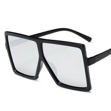 Load image into Gallery viewer, Oversized Modern Luxury Big Frame Square Women Sunglasses New Brand Designer With UV400 Protection Sunglasses oculos masculino