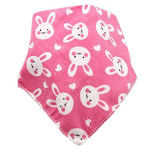 Load image into Gallery viewer, Baby Bibs Triangle Cotton Cartoon Child Bandana Dribble Bibs Newborn Slabber Absorbent Cloth For Baby and Kids