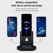 Load image into Gallery viewer, 66W Magntic Charging Dock For HUAWEI For Samsung For XiaoMi Mobile Phone Stand 15W Wireless Charger For Amazfit GTR GTS