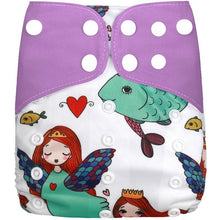 Load image into Gallery viewer, Comfortable Reusable One Size Pocket Adjustable Baby Nappies Inner Cloth Breathable Diaper