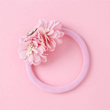 Load image into Gallery viewer, ILuxury Handmade Infant Child Hair Band Three-dimensional Alloy Rhinestone Crown Headdress Elastic Headband Turban For Baby Girls
