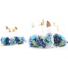 Load image into Gallery viewer, Luxury Modern Brazil Stlye Baby and Mother Feather Flower Headdress Headwear European Flower Headband For Mother and Daughter