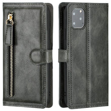 Load image into Gallery viewer, Luxury Leather Flip Wallet Case For iPhone 14 13 12 11 Pro MAX X XS XR Card Holder Stand Cover Retro Brown Card Holder Slots Pocket Case PU Leather Magnetic Closure Kickstand Shockproof Flip Case