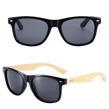 Load image into Gallery viewer, Natural Handmade Polarized Bamboo Classic Sunglasses for Men and Woman Wooden Sunglasses Oculos de sol masculino With UV400 Protection for eye