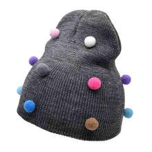 Load image into Gallery viewer, Modern Trend Big Bows Knitted Baby Girl Hat Cap Warm Kids baby winter Hat For Girls