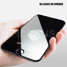 Load image into Gallery viewer, 999D Protective Glass on For iPhone 8 7 6 6S Plus XR X XS Glass Full Cover iPhone 11 12 Pro Max Screen Protector Tempered Glass Full Cover Tempered Glass Screen Protector For iPhone