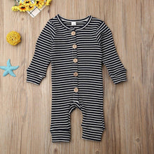 Load image into Gallery viewer, Baby Spring Autumn Clothing Ripped Romper Long Sleeve Jumpsuit Playsuit Outfit Clothes For Girls In elegant New Deisgn