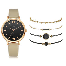 Load image into Gallery viewer, Top Style FLuxury High Fashion Women's Luxury Leather Band Analog Quartz Wrist Watch Ladies Watch For Women and Girls